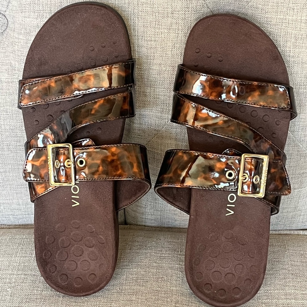 Vionic size 10 slide sandal